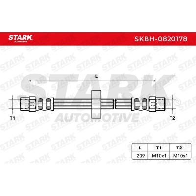 Brake Hose Stark SKBH-0820178 SKBH-0820178 - photo 2