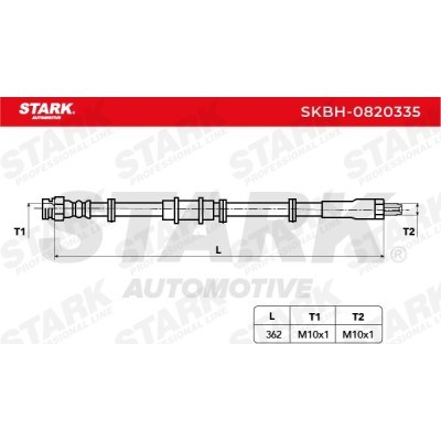 Brake Hose Stark SKBH-0820335 SKBH-0820335 - photo 6