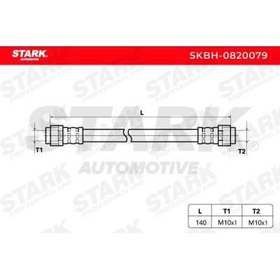 Brake Hose Stark SKBH-0820079 SKBH-0820079 - photo 4