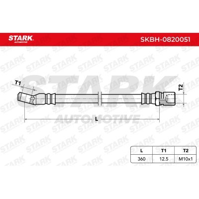 Brake Hose Stark SKBH-0820051 SKBH-0820051 - photo 3