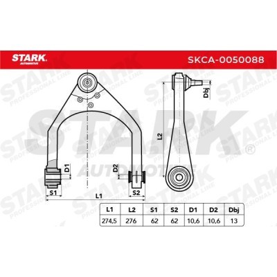 Control Arm Stark SKCA-0050088 SKCA-0050088 - photo 4