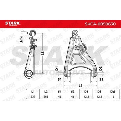 Control Arm Stark SKCA-0050630 SKCA-0050630 - photo 7