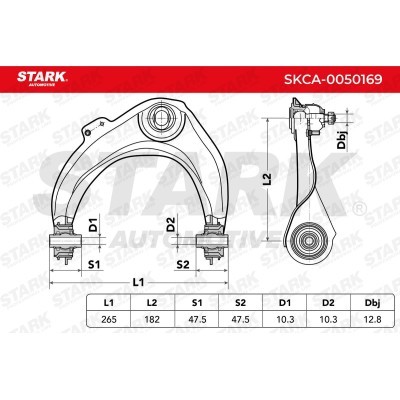 Control Arm Stark SKCA-0050169 SKCA-0050169 - photo 2