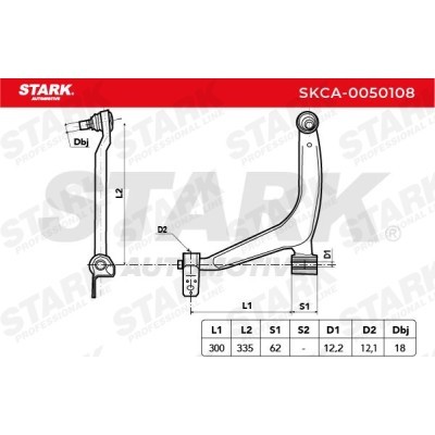 Control Arm Stark SKCA-0050108 SKCA-0050108 - photo 8