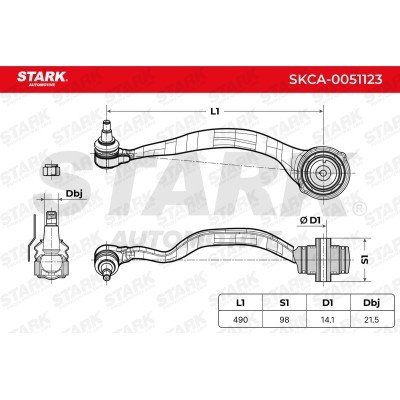 Control Arm Stark SKCA-0051123 SKCA-0051123 - photo 6