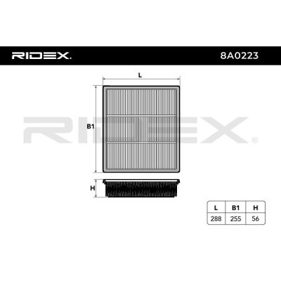 Air Filter RIDEX 8A0223 8A0223 - photo 6