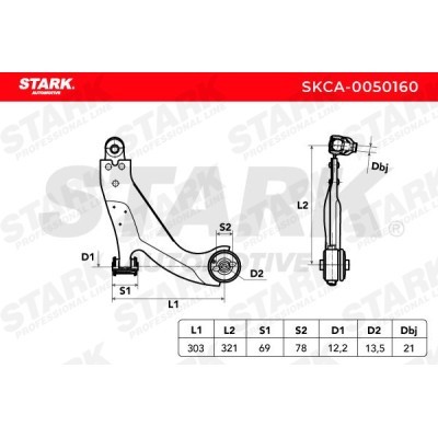 Control Arm Stark SKCA-0050160 SKCA-0050160 - photo 7