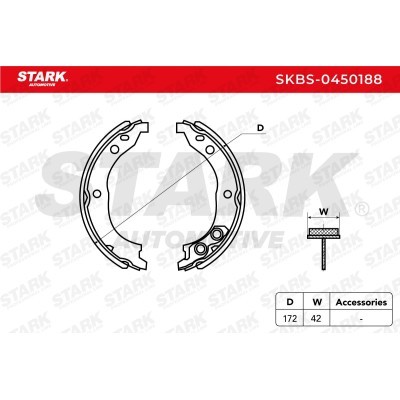 Brake Pads Set Stark SKBS-0450188 SKBS-0450188 - photo 4