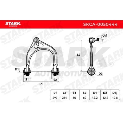 Control Arm Stark SKCA-0050444 SKCA-0050444 - photo 3
