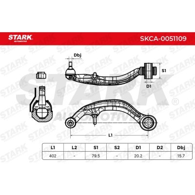 Control Arm Stark SKCA-0051109 SKCA-0051109 - photo 11