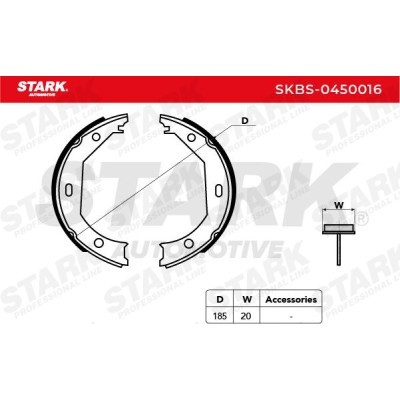 Brake Pads Set Stark SKBS-0450016 SKBS-0450016 - photo 4
