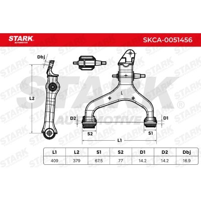 Control Arm Stark SKCA-0051456 SKCA-0051456 - photo 4