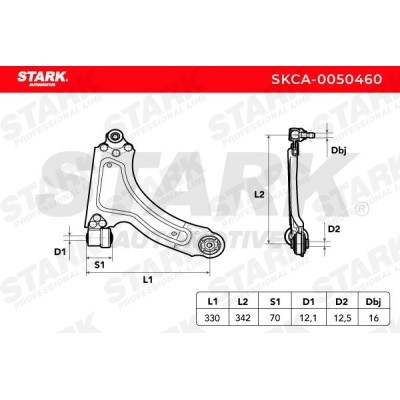 Control Arm Stark SKCA-0050460 SKCA-0050460 - photo 8