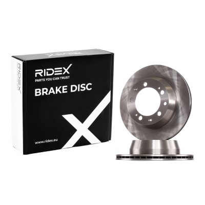 Brake Disc RIDEX 82B1236 82B1236 - photo 2