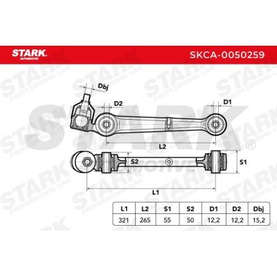 Control Arm Stark SKCA-0050259 SKCA-0050259 - photo 3