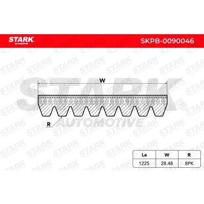 V-Ribbed Belt Stark SKPB-0090046 SKPB-0090046 - photo 3