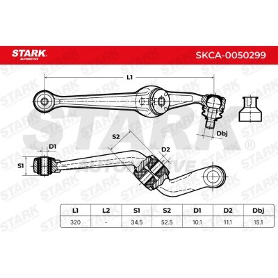 Control Arm Stark SKCA-0050299 SKCA-0050299 - photo 5