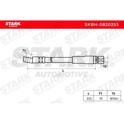 Brake Hose Stark SKBH-0820253 SKBH-0820253 - photo 3