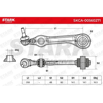 Control Arm Stark SKCA-00560271 SKCA-00560271 - photo 5