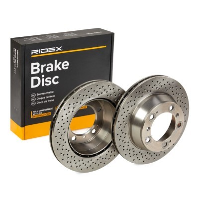 Brake Disc RIDEX 82B0895 82B0895 - photo 3