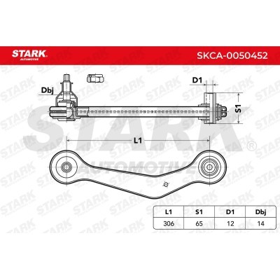 Control Arm Stark SKCA-0050452 SKCA-0050452 - photo 3