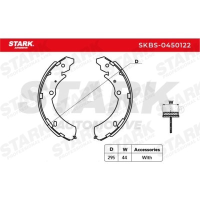 Brake Pads Set Stark SKBS-0450122 SKBS-0450122 - photo 5