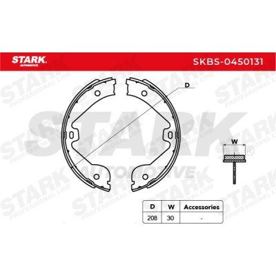 Brake Pads Set Stark SKBS-0450131 SKBS-0450131 - photo 5