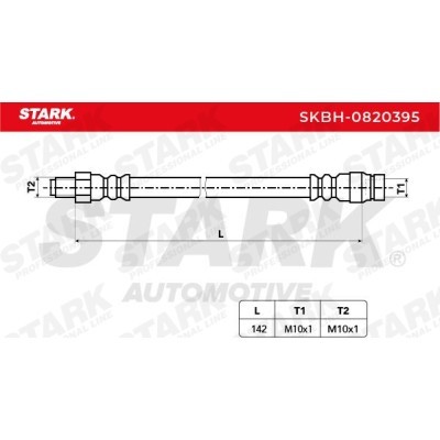 Brake Hose Stark SKBH-0820395 SKBH-0820395 - photo 7