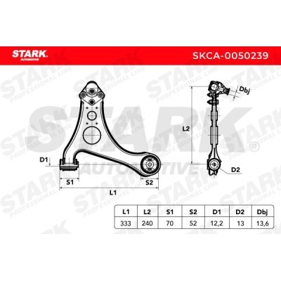 Control Arm Stark SKCA-0050239 SKCA-0050239 - photo 4