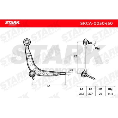 Control Arm Stark SKCA-0050450 SKCA-0050450 - photo 4