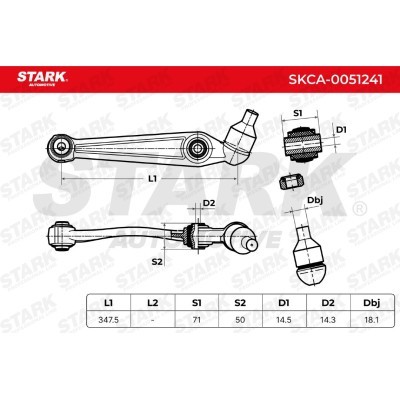 Control Arm Stark SKCA-0051241 SKCA-0051241 - photo 8