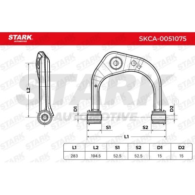 Control Arm Stark SKCA-0051075 SKCA-0051075 - photo 4