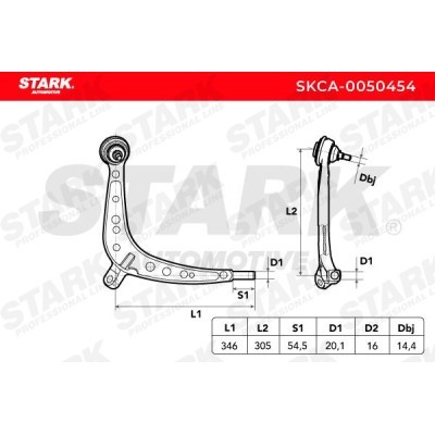Control Arm Stark SKCA-0050454 SKCA-0050454 - photo 4