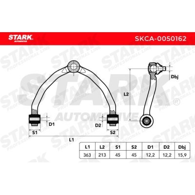 Control Arm Stark SKCA-0050162 SKCA-0050162 - photo 4