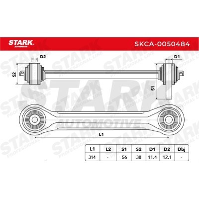 Control Arm Stark SKCA-0050484 SKCA-0050484 - photo 3