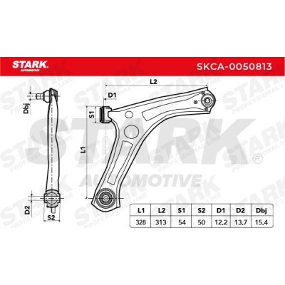 Control Arm Stark SKCA-0050813 SKCA-0050813 - photo 5