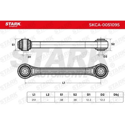 Control Arm Stark SKCA-0051095 SKCA-0051095 - photo 5