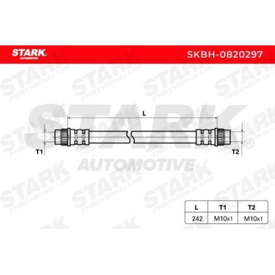 Brake Hose Stark SKBH-0820297 SKBH-0820297 - photo 4