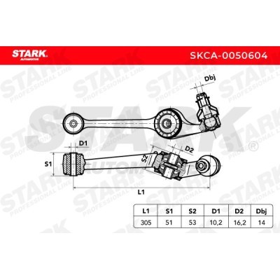 Control Arm Stark SKCA-0050604 SKCA-0050604 - photo 6