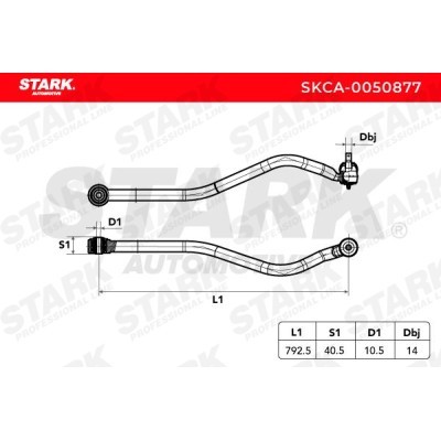Control Arm Stark SKCA-0050877 SKCA-0050877 - photo 6