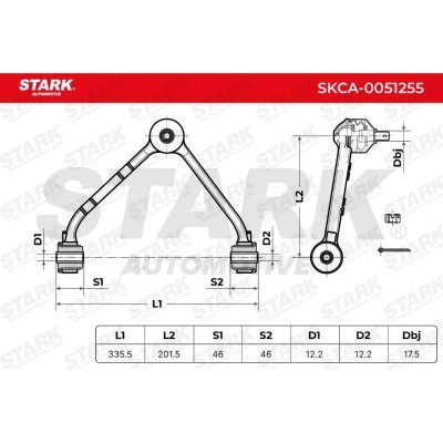 Control Arm Stark SKCA-0051255 SKCA-0051255 - photo 6
