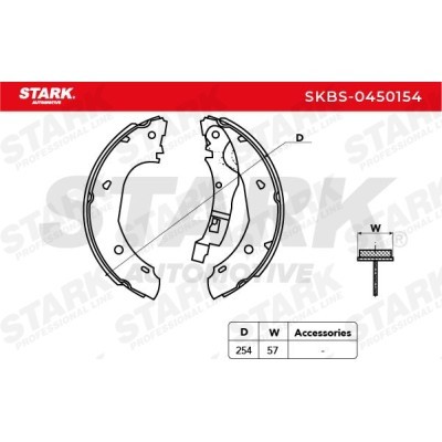 Brake Pads Set Stark SKBS-0450154 SKBS-0450154 - photo 5