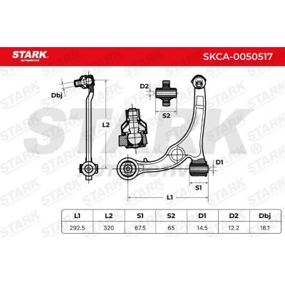 Control Arm Stark SKCA-0050517 SKCA-0050517 - photo 5