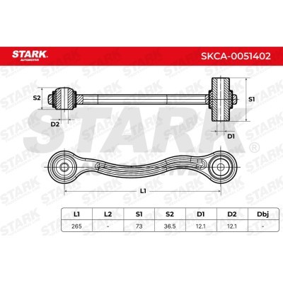 Control Arm Stark SKCA-0051402 SKCA-0051402 - photo 5