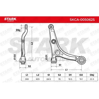 Control Arm Stark SKCA-0050625 SKCA-0050625 - photo 7