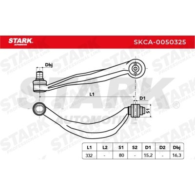 Control Arm Stark SKCA-0050325 SKCA-0050325 - photo 3