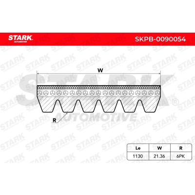 V-Ribbed Belt Stark SKPB-0090054 SKPB-0090054 - photo 3