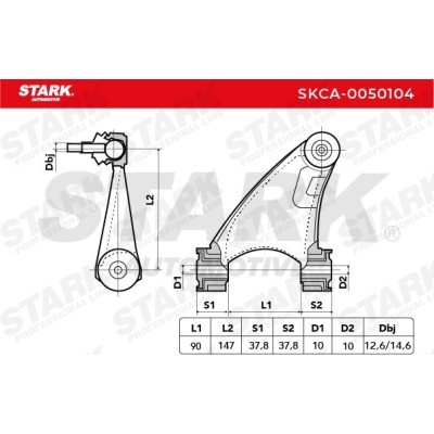 Control Arm Stark SKCA-0050104 SKCA-0050104 - photo 4