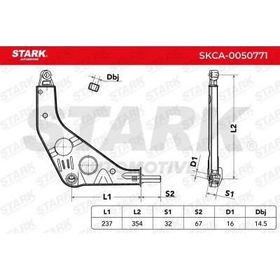 Control Arm Stark SKCA-0050771 SKCA-0050771 - photo 8