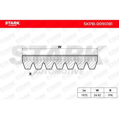 V-Ribbed Belt Stark SKPB-0090181 SKPB-0090181 - photo 5